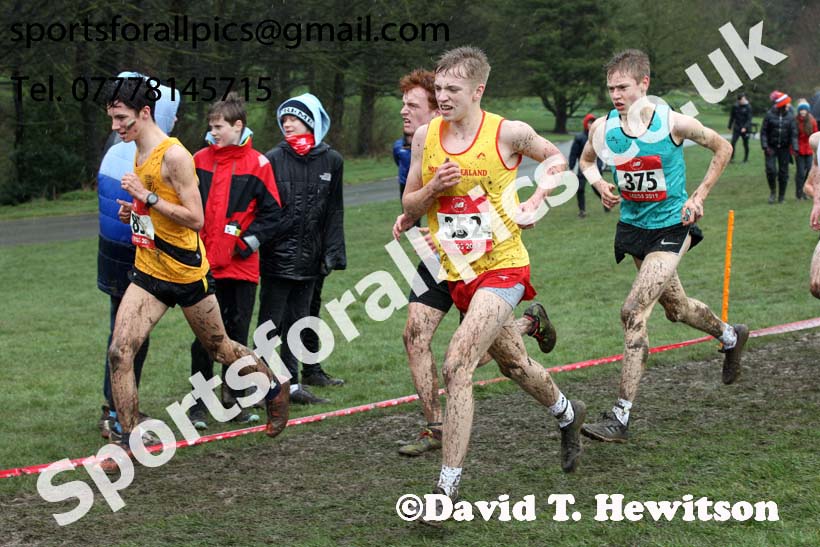 Intermediate boys 2019 New Balance English Schools Cross Country Champs, Temple Newsam, Leeds. Photo:  David T. Hewitson/Sports for All Pics